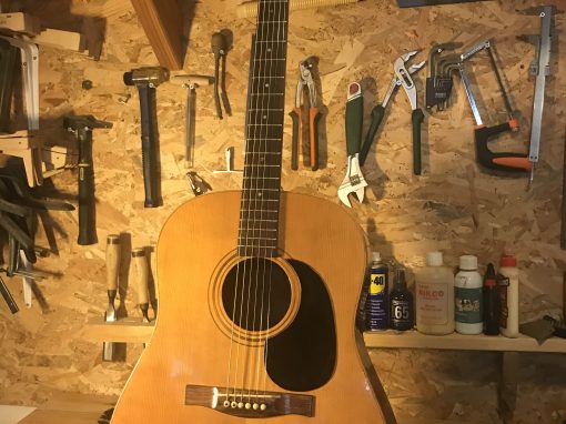 A vendre Guitare folck Giannini (reconditionné)