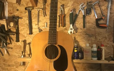 A vendre Guitare folck Giannini (reconditionné)
